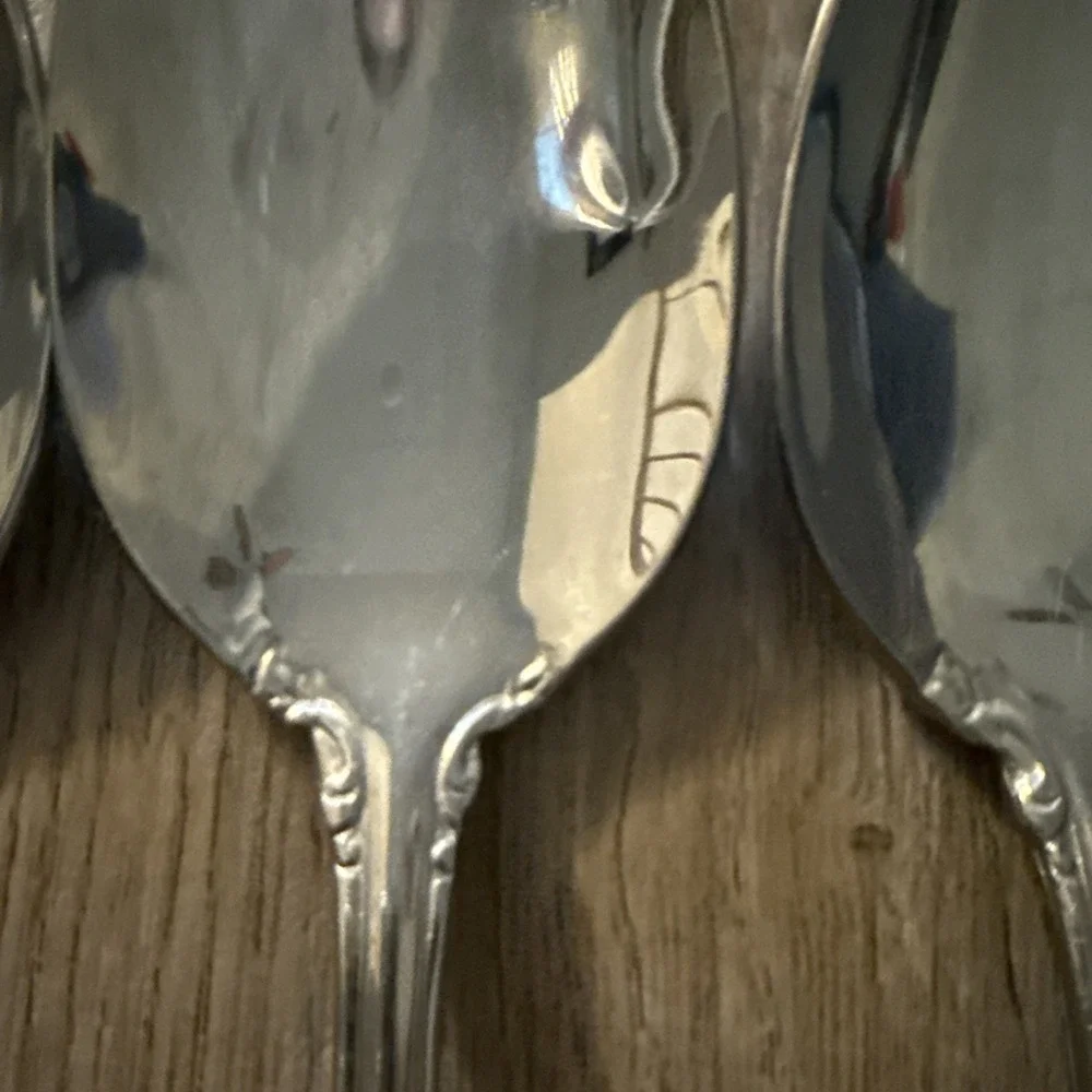 6 PCs 18/10 Stainless RSVP WIMBERLY Oval Place Soup Spoons 7